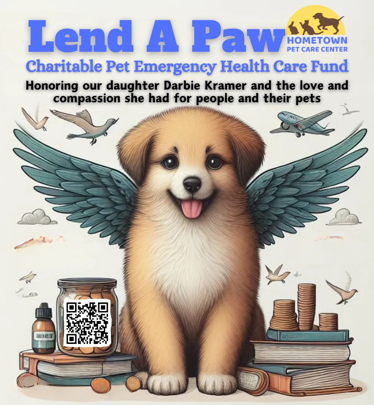 Lend A Paw - Charitable Pet Emergency Health Care Fund honoring Darbie Kramer